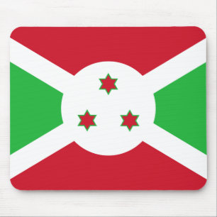 Burundi Flag Mouse Pad