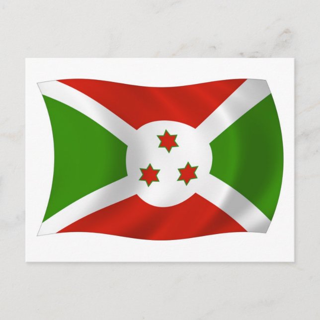 Burundi Flag Postcard (Front)
