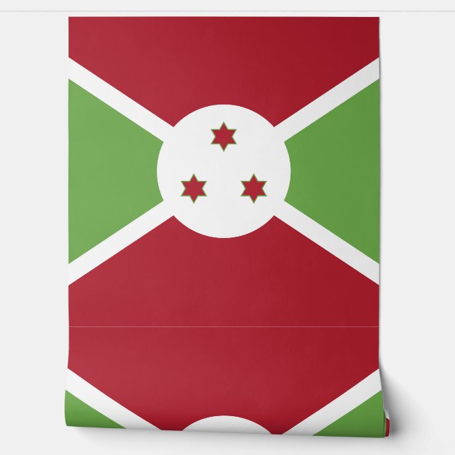 Burundi flag wallpaper (Unrolling)