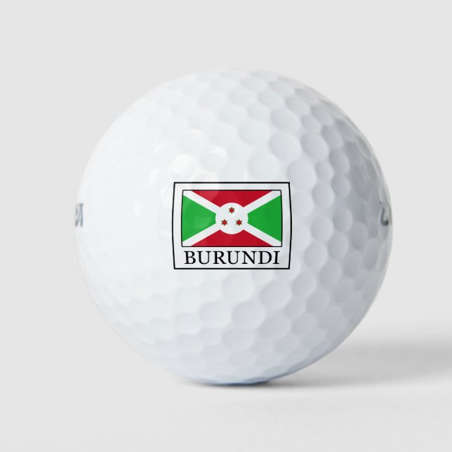 Burundi Golf Balls (Front)