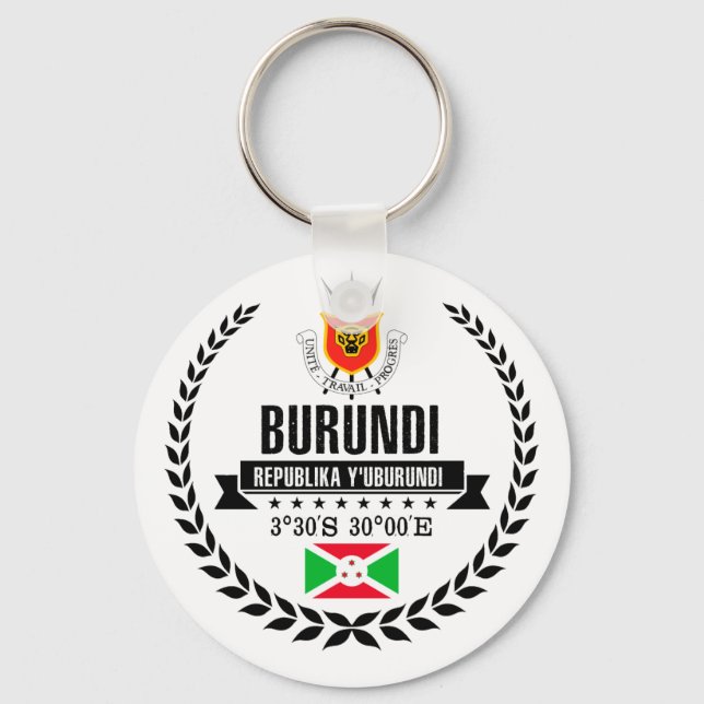 Burundi Keychain (Front)