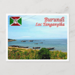 Burundi - Lac Tanganyika - Postcard