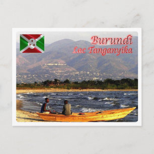 Burundi - Lac Tanganyika - Postcard