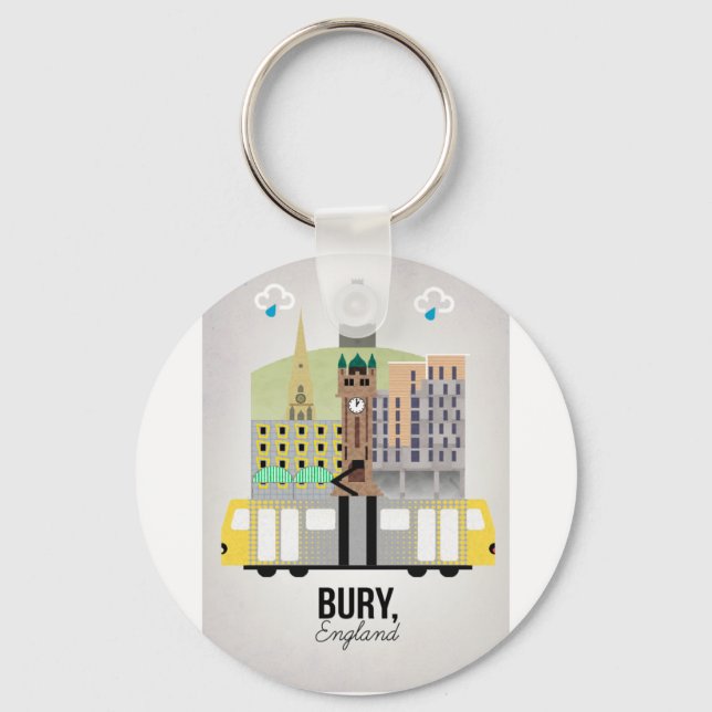 Bury Keychain (Front)