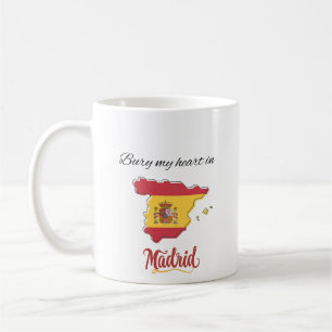Bury My Heart in Madrid Coffee Mug