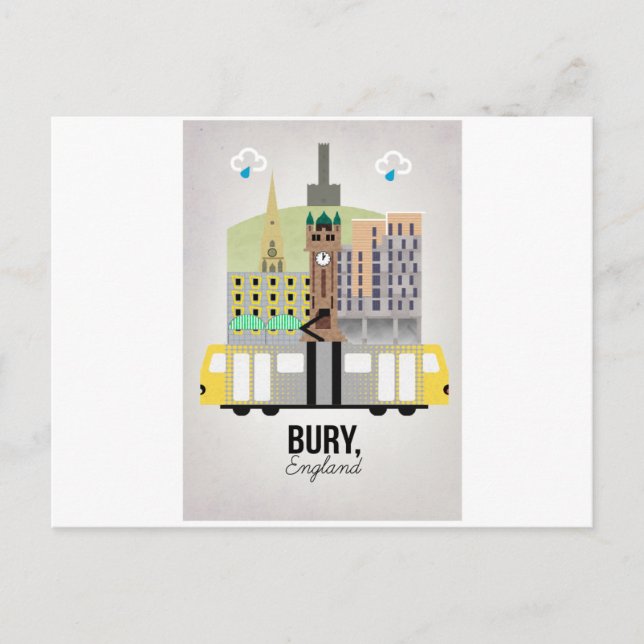 Bury Postcard (Front)