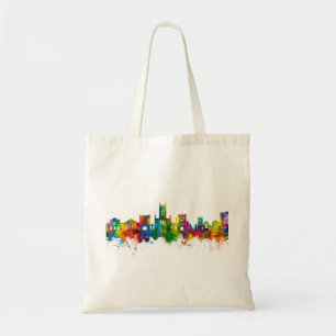Bury St Edmunds England Skyline Tote Bag