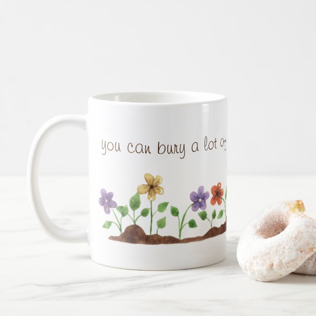Bury Troubles Coffee Mug (With Donut)