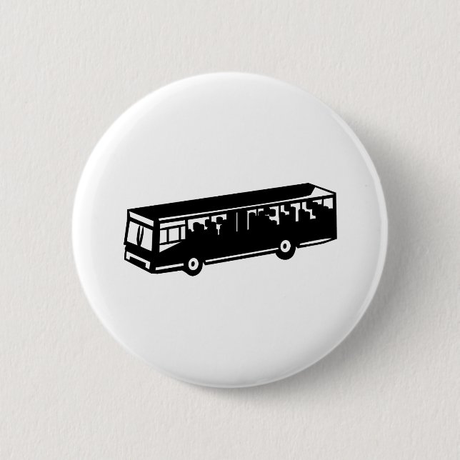 Bus 2 Inch Round Button (Front)