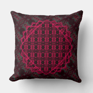 Bus Bug Throw Pillow