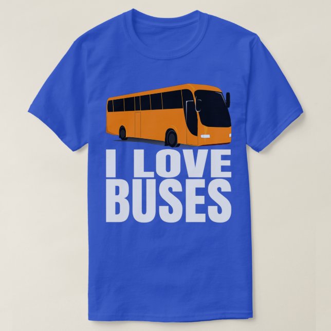 bus bus driver birthday gift idea men T-Shirt (Design Front)
