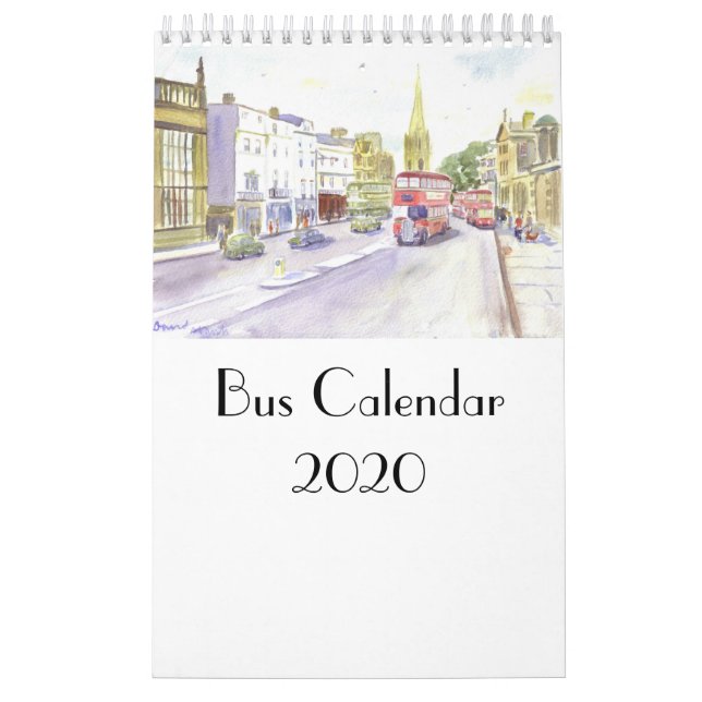 Bus Calendar 2020 (Cover)