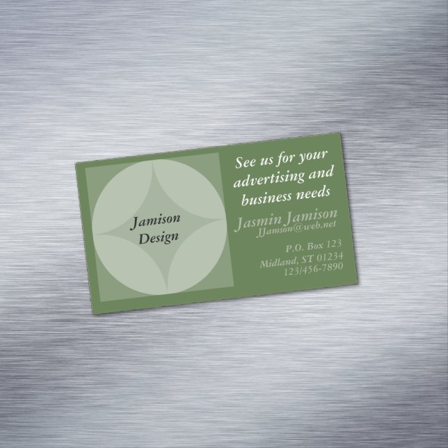 Bus. Carte (mag) - Cercles et Diamètre Graphique (In Situ)