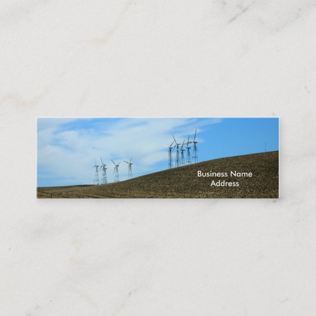 Bus. Carte - Windmills (Devant)