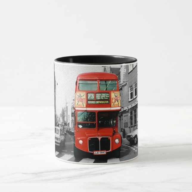 Bus de Londres Mug - 4 (Centre)