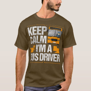 Bus Design For School Bus Or Coach Driver 16 T-Shirt