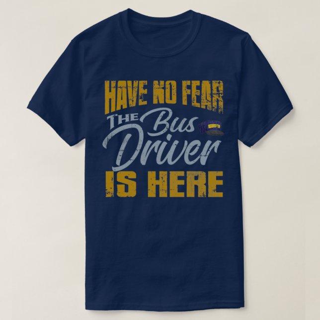 Bus Driver Bus 3 T-Shirt (Design Front)
