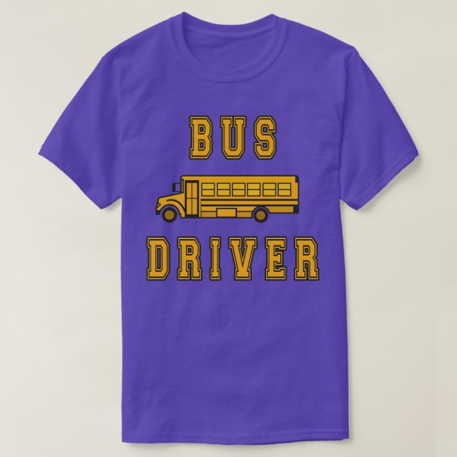 Bus Driver Bus Driver School 10 T-Shirt (Design Front)