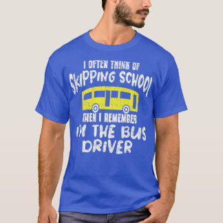 Bus Driver Bus School Bus Coffee Bus Bus Station T-Shirt