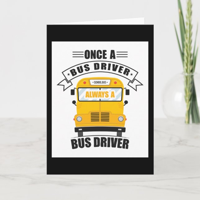 bus driver card (Front)