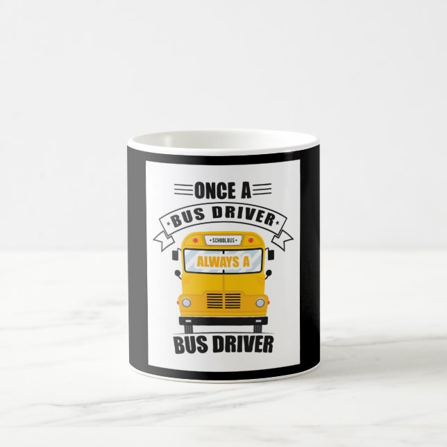 bus driver coffee mug (Center)