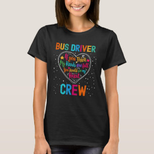 Bus Driver Crew Appreciation Week Back to School H T-Shirt