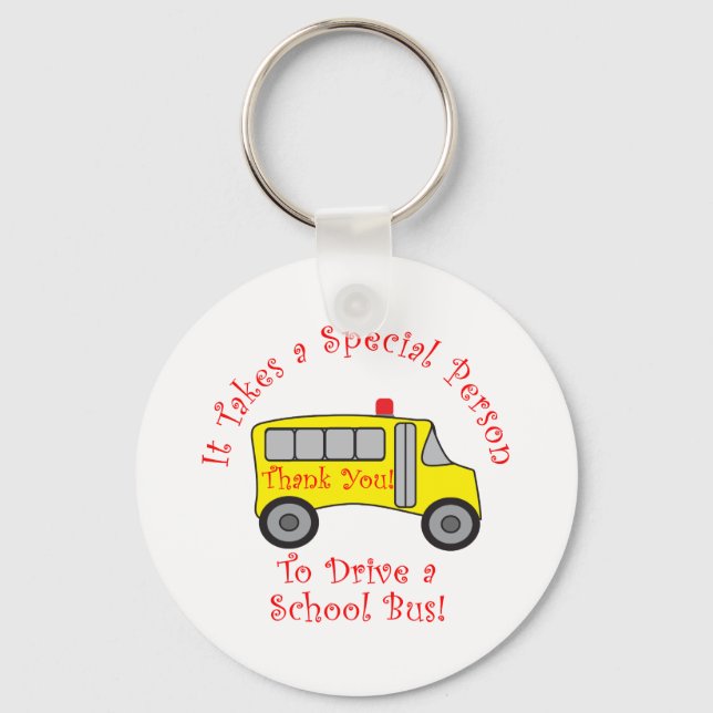 Bus Driver Keychain (Front)