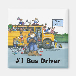Bus Driver Magnet