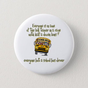 Bus Drivers 2 Inch Round Button