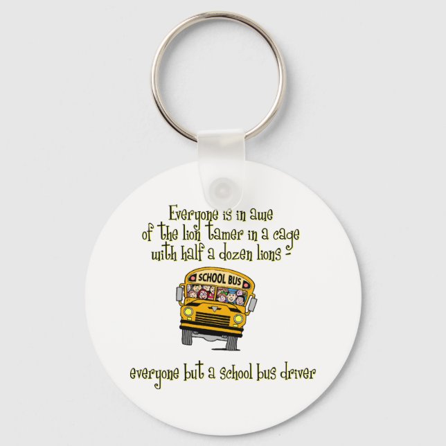 Bus Drivers Keychain (Front)