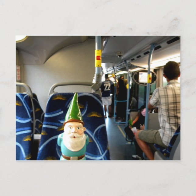 Bus Gnome Postcard (Front)