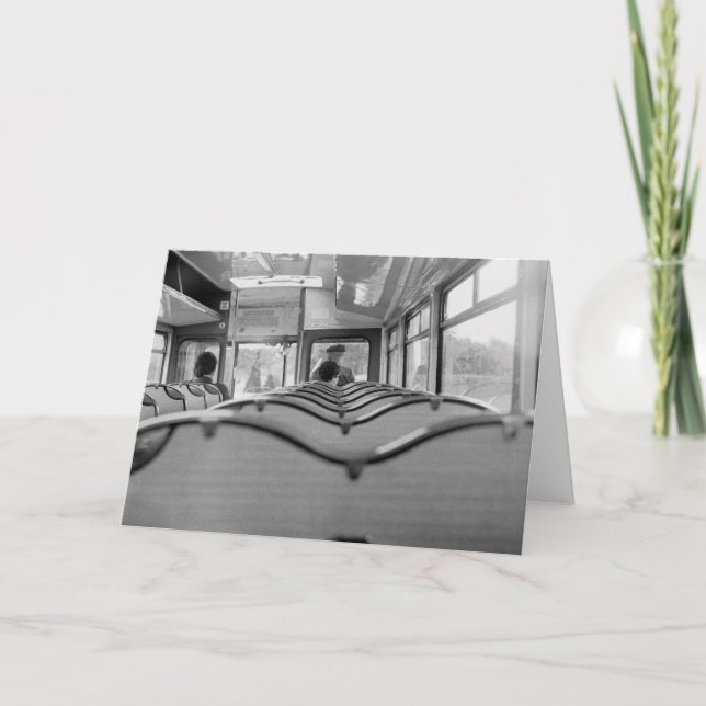 Bus Interior (Late 1970s) Card (Front)