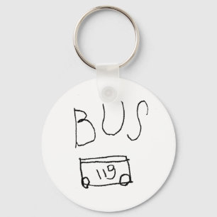 Bus No. 119 Keychain