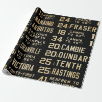 Bus Roll 60lb Decoupage Paper
