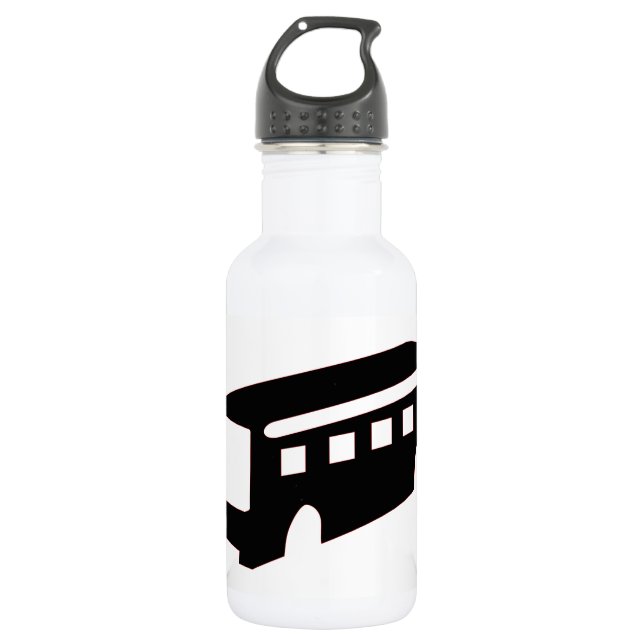 Bus Silhouette 532 Ml Water Bottle (Front)