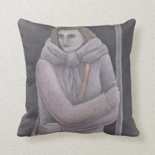 Bus Stop 2004 Throw Pillow