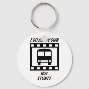 Bus Stunts Keychain