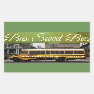Bus Sweet Bus School Autocollant
