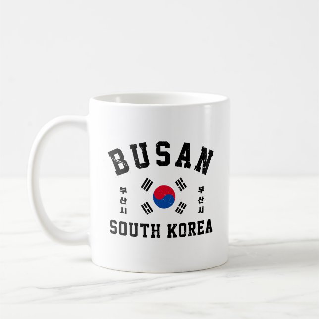 Busan South Korea  Coffee Mug (Left)