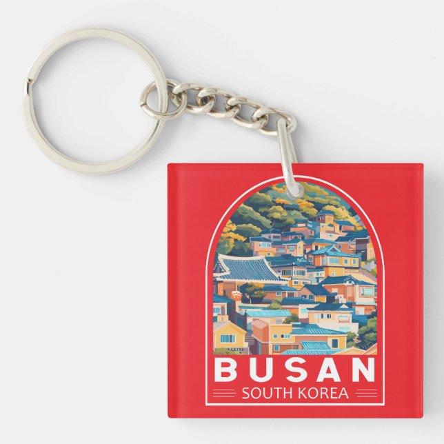 Busan South Korea Travel Art Emblem (Devant)