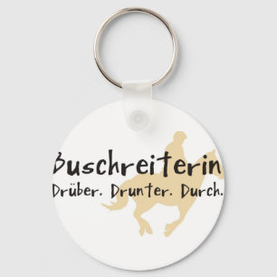 Buschreiterin Keychain