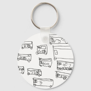 Buses Keychain