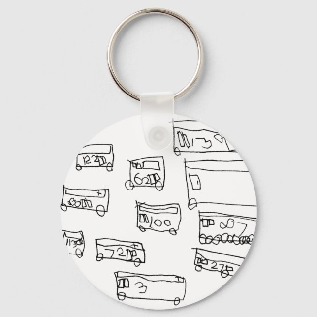 Buses Keychain (Front)