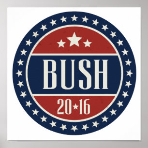 BUSH 2016 STARCIRCLE -.png Poster