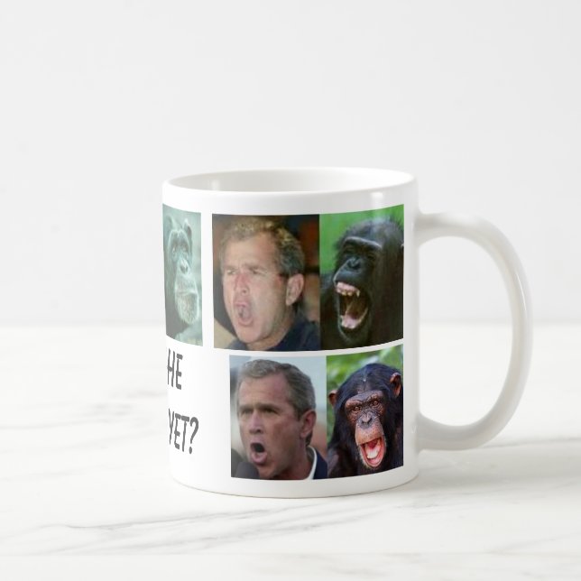 bush ape coffee mug (Right)