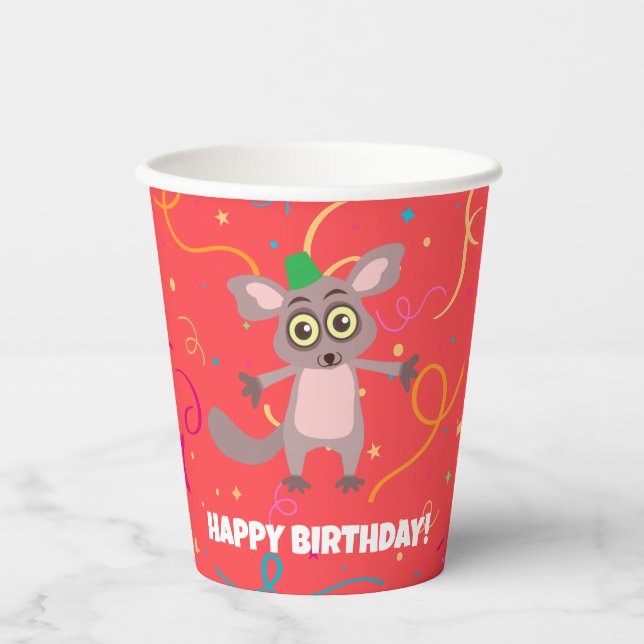 Bush Baby Paper cup (Front)