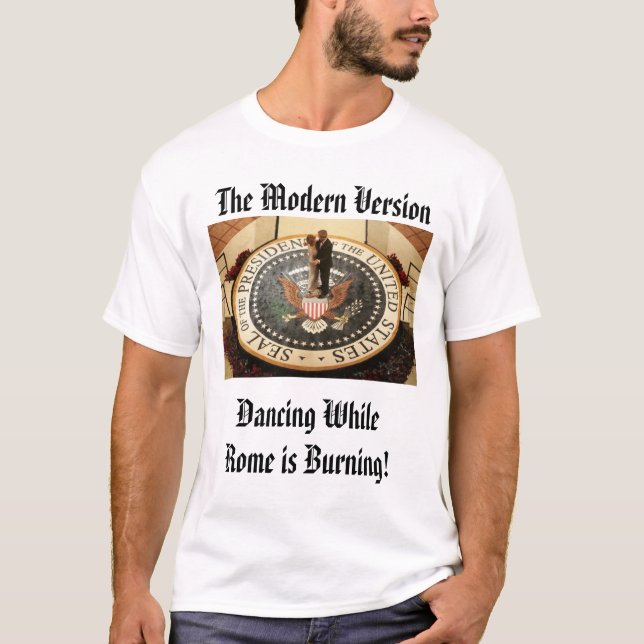 Bush dance,  The Modern Version, Dancing WhileR... T-Shirt (Front)