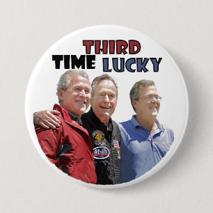 Bush Dynasty 3 Inch Round Button