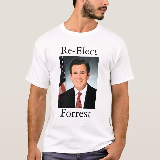Bush For President T-Shirt (Front)