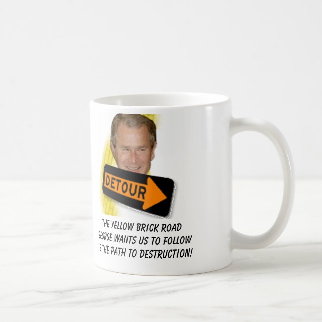 Bush in Oz Coffee Mug (Right)
